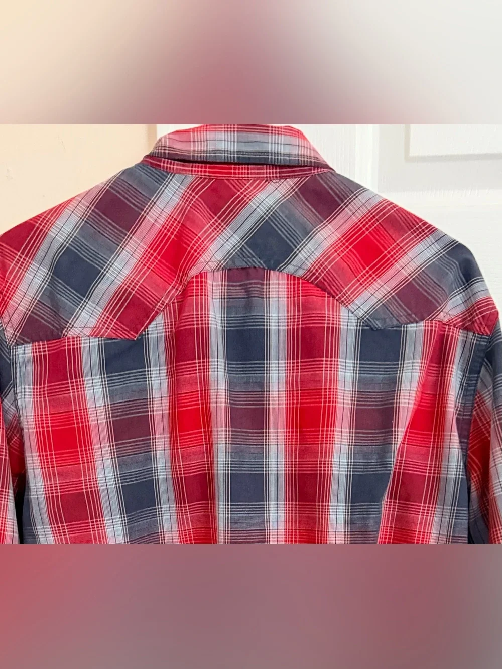 Levi’s Multicolor Pearl Snap Men’s M Long Sleeve Snap Up Shirt